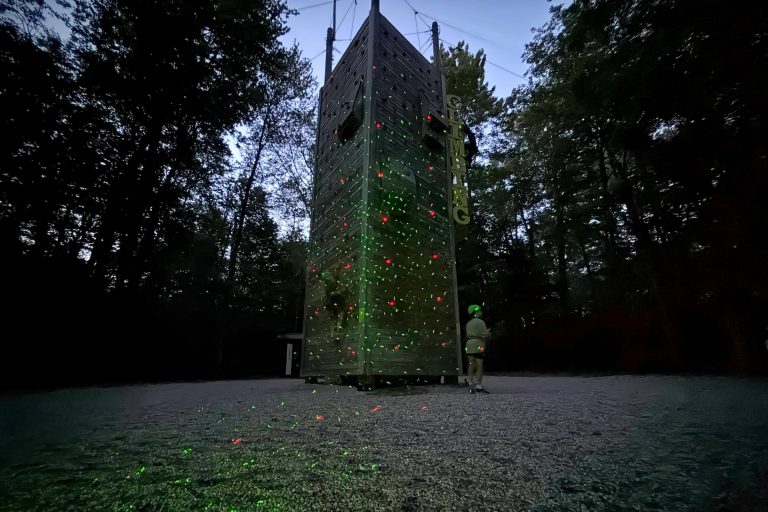 Experience the Thrill of Night Climbing at Camp Sequassen