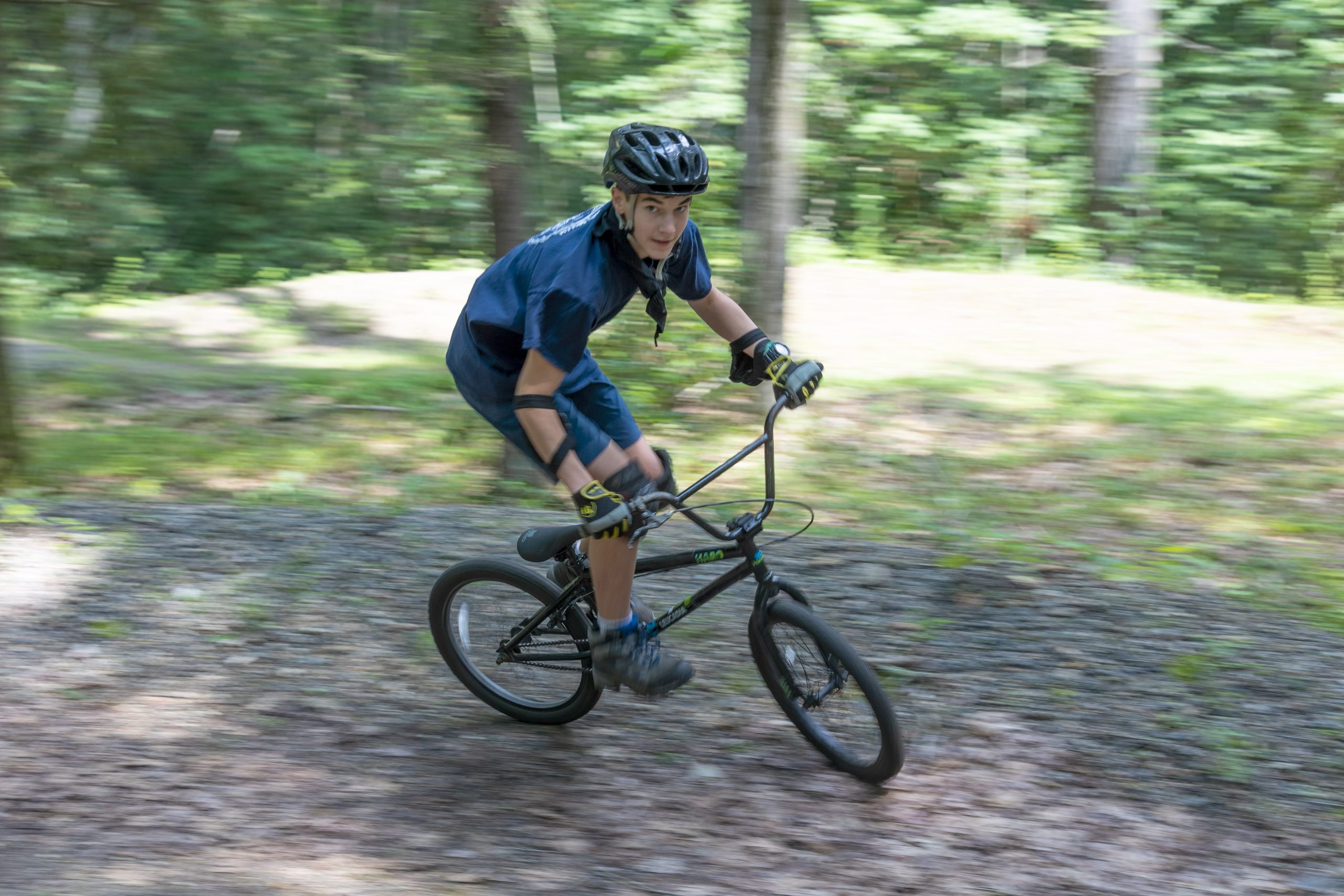 Ride and Race Through the BMX Course at Camp Sequassen